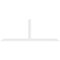 Ekena Millwork Portland Architectural Grade PVC Gable Bracket, 108"W x 40 1/2"H x 4"D x 4"F, 9/12 Pitch GBP108X41X0404POR00 - alternate 4